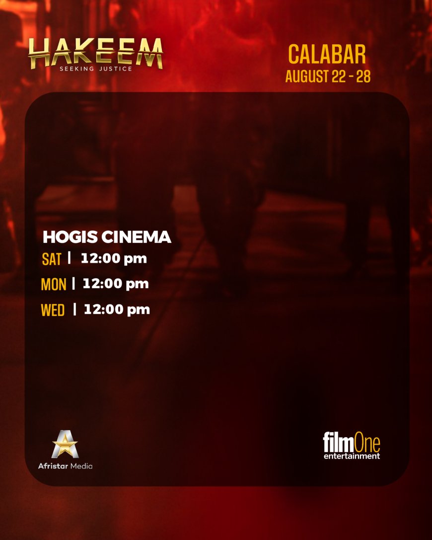 HAKEEM: SEEKING JUSTICE ShowTimes