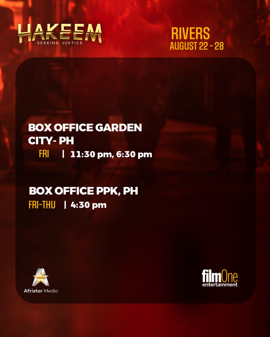 HAKEEM: SEEKING JUSTICE ShowTimes