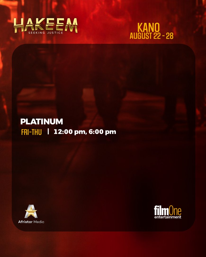 HAKEEM: SEEKING JUSTICE ShowTimes